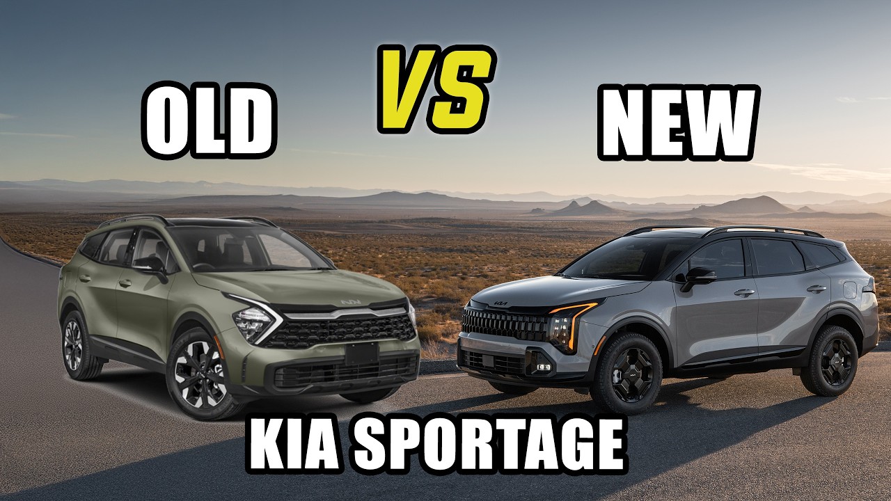 Kia Sportage 2026 и 2025 годов: 5 отличий