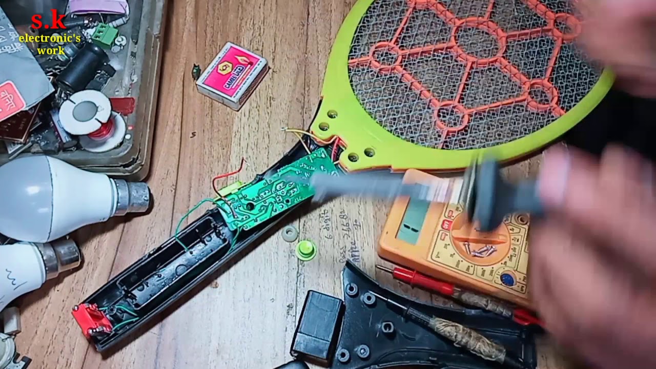 Mosquito Bat Repair, Mosquitos killer Repair full sort repair s.k electronic's work