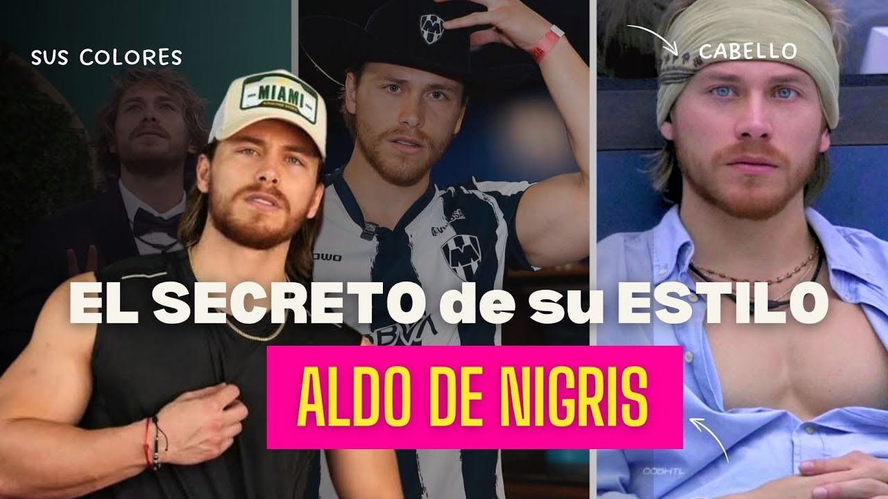 ALDO DE Nigris, sus outfits, analizamos su look | Denea Studio