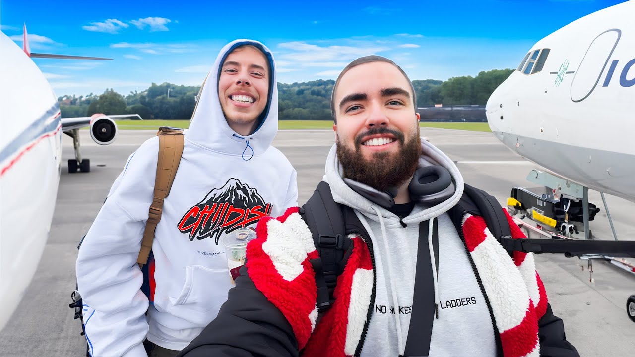 Я отправился в тайный отпуск с Calfreezy