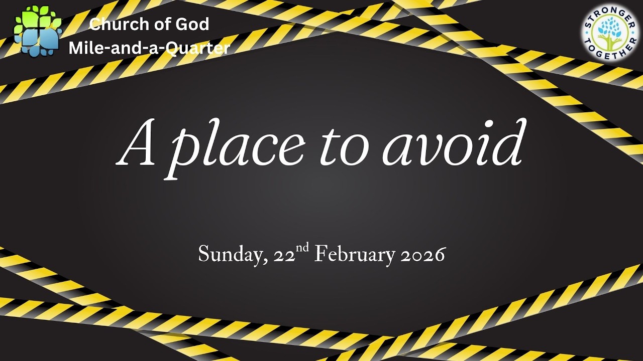 Sunday, 22nd February 2026 Service