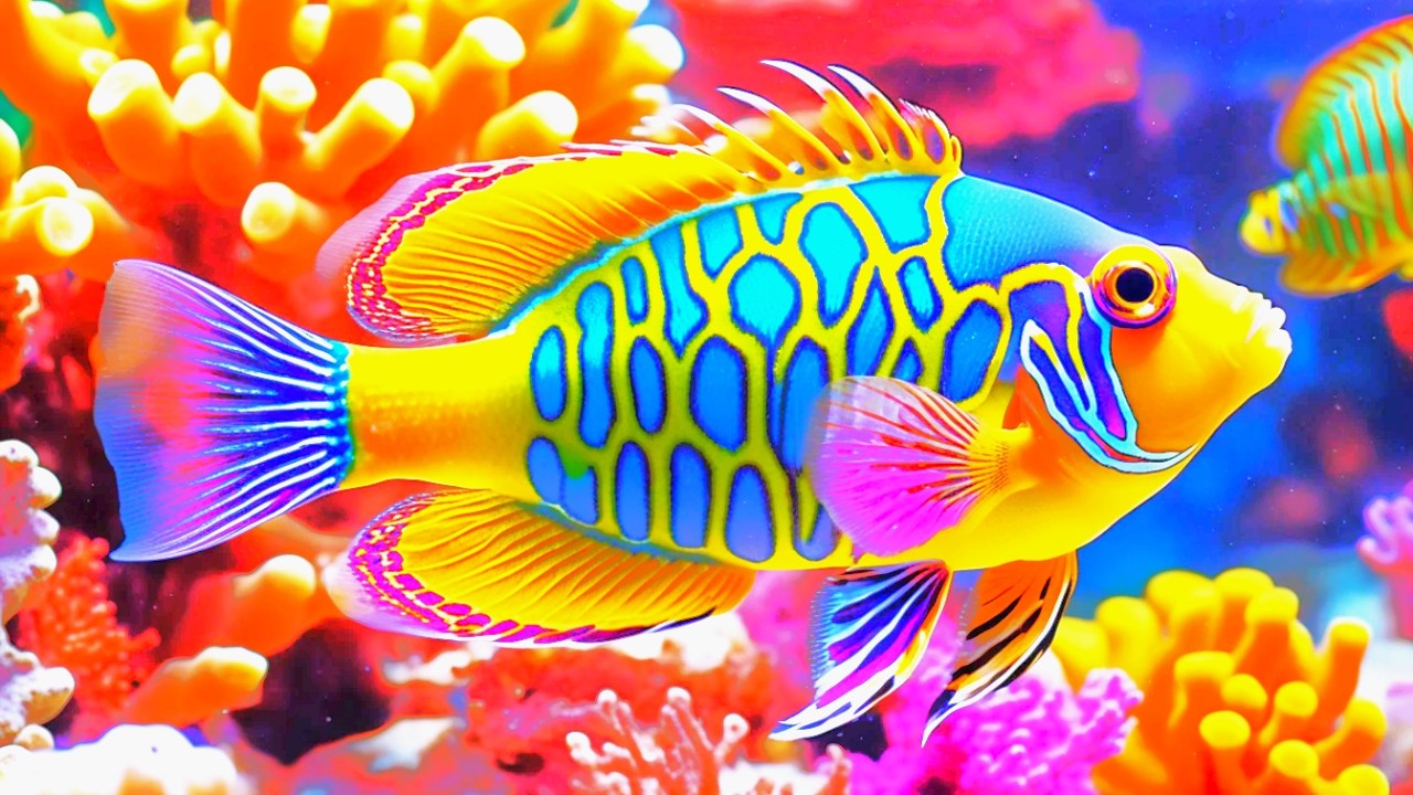 The Best 4K Aquarium - Dive Into The Mesmerizing Underwater Realm, Sea Jellyfish, Coral Reefs