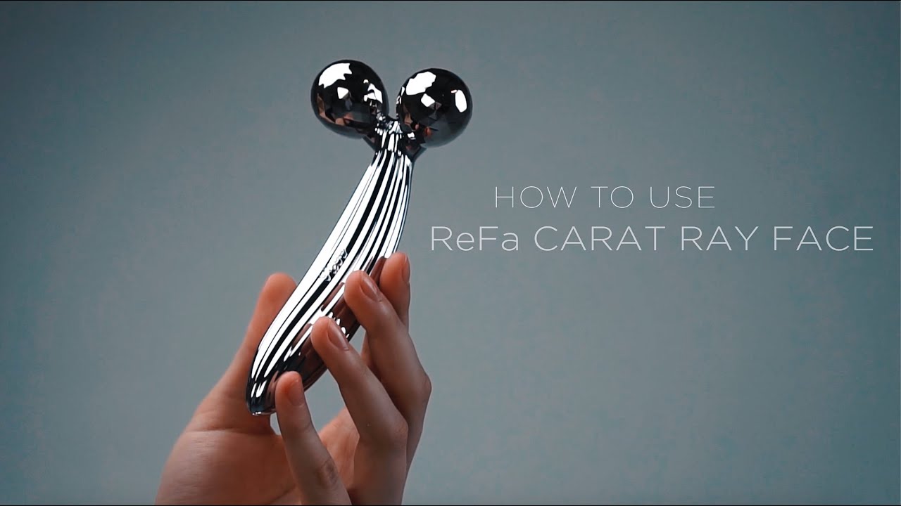 ReFa CARAT RAY FACE &mdash; Відео-інструкція з використання [HOW TO USE]