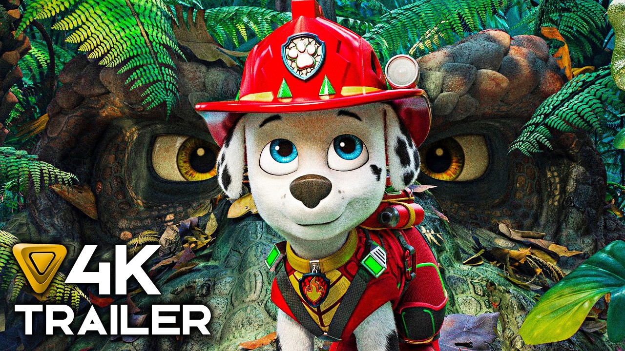 PAW PATROL: THE DINO MOVIE Official Trailer (2026) Mckenna Grace, Animation, Family Movie [4K]