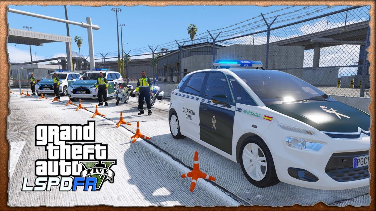 LSPDFR | DÍA 467 | MEGACONTROL EN EL PEAJE - GUARDIA CIVIL