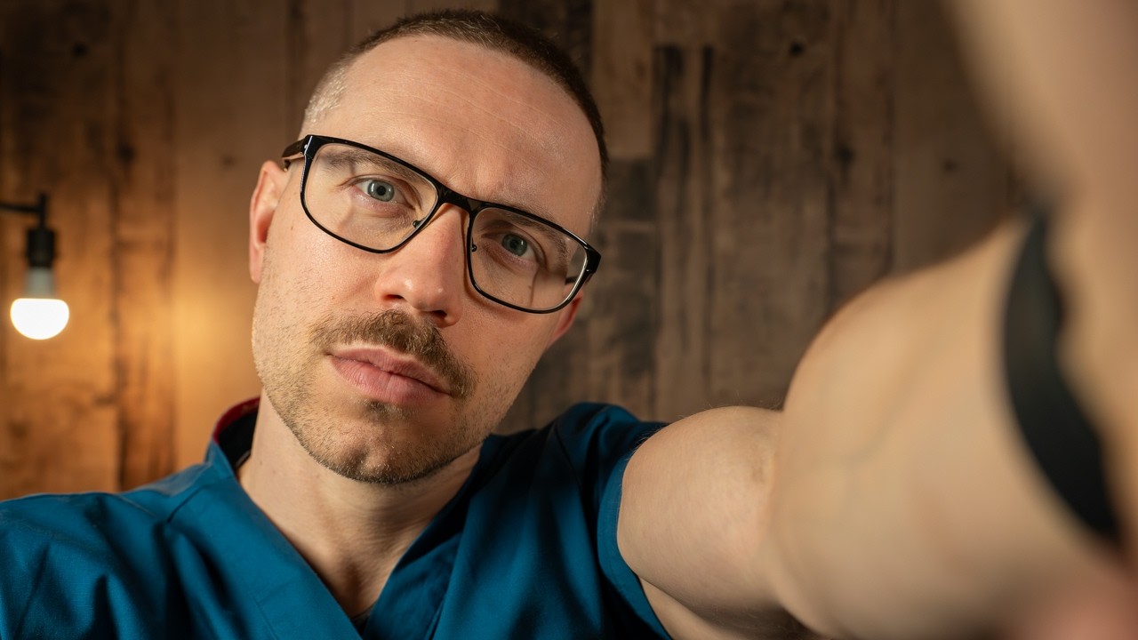ASMR| Getting Your Chiropractor Adjustment (by a handsome man)