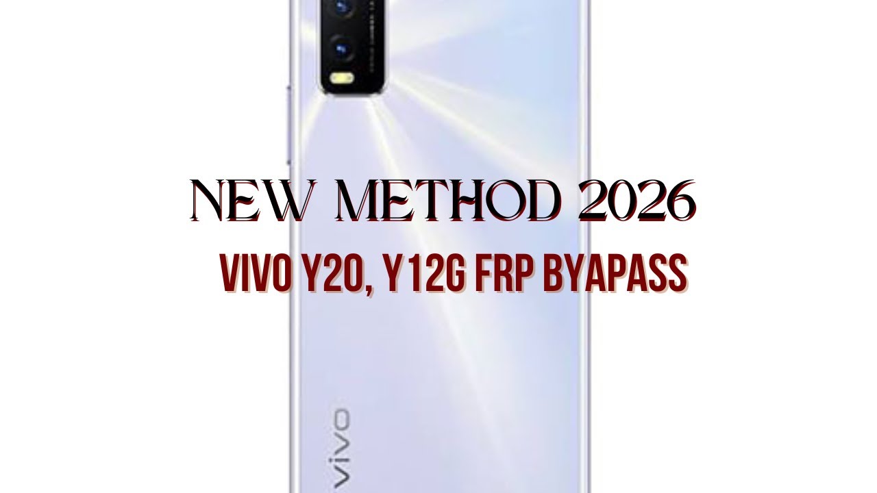 Vivo y20, y20g, y12g frp bypass new 2026 method 100% working 