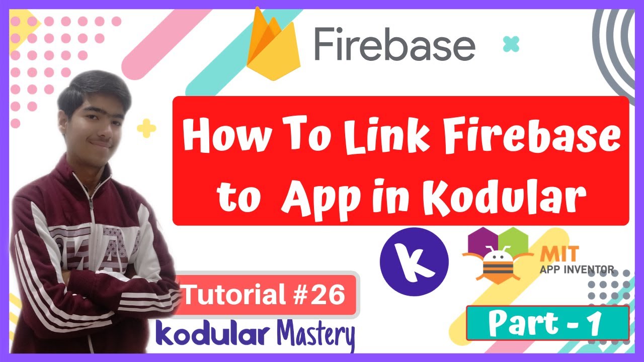 #26.1 Firebase DB Intro | How to connect Firebase Database in Kodular Apps |  MIT App Inventor