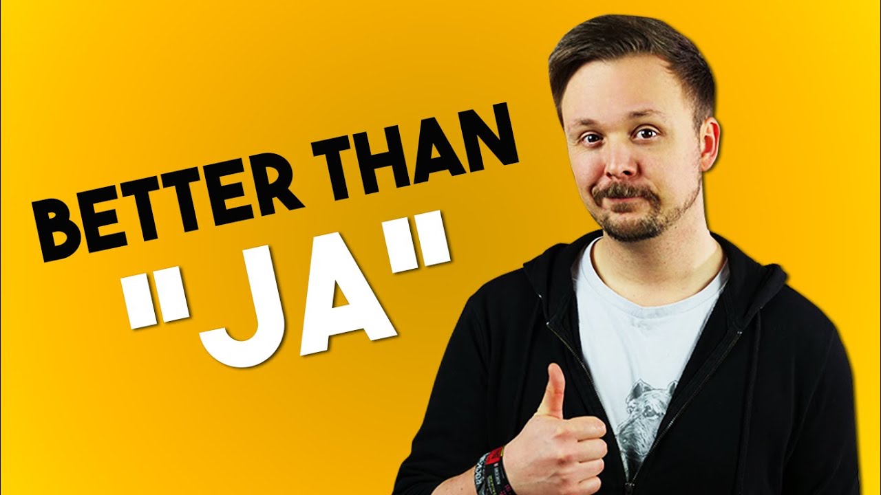 Different Ways Of Saying Yes In German | A Get Germanized Lesson