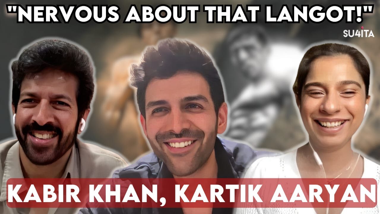 Kartik Aaryan, Kabir Khan Chandu Champion Interview | Sucharita Tyagi | SPOILERS