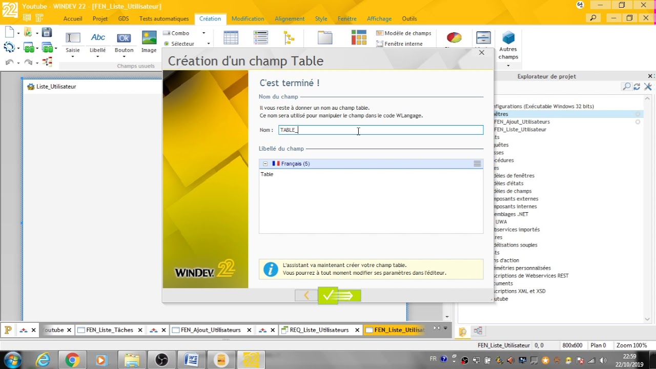 Windev - Notions de base