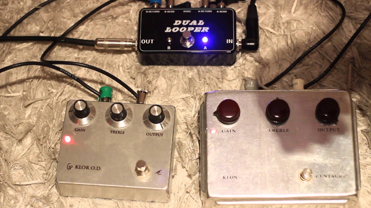 Klon Centaur vs. Boutique Klon Clone