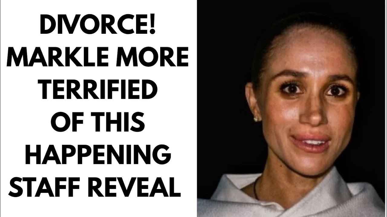 DIVORCE..MEGHAN IS TERRIFIED OF THIS HAPPENING MORE - LATEST #meghanmarkle #meghan #princeharry