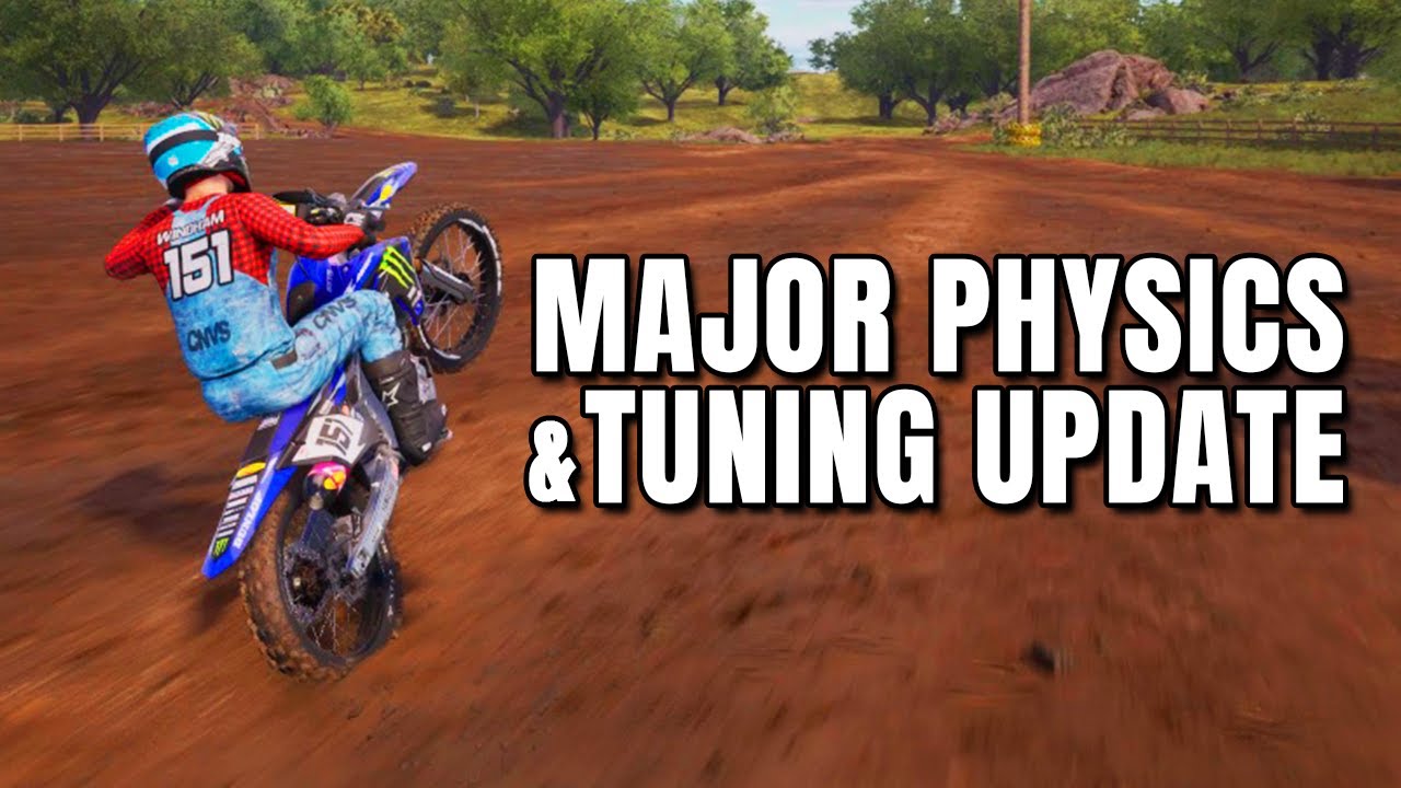 Новое крупное обновление физики и настройки в MX vs ATV Legends!
