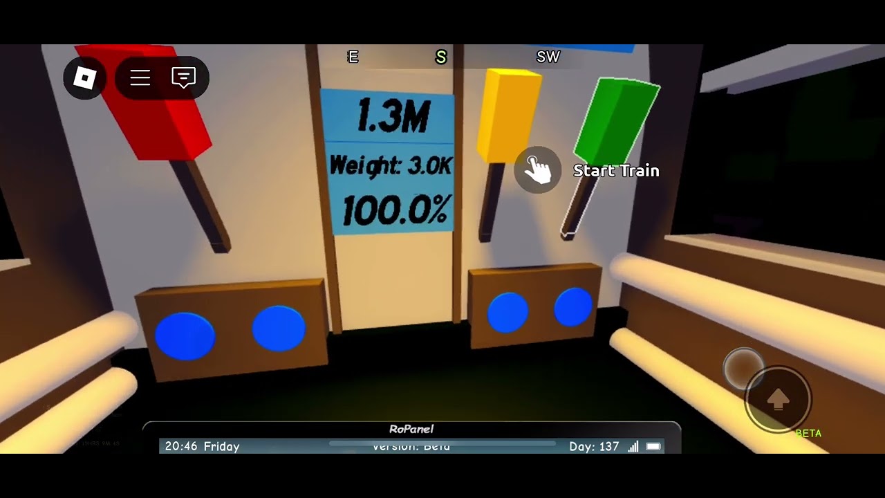 Atomic train in RAREST biome the void