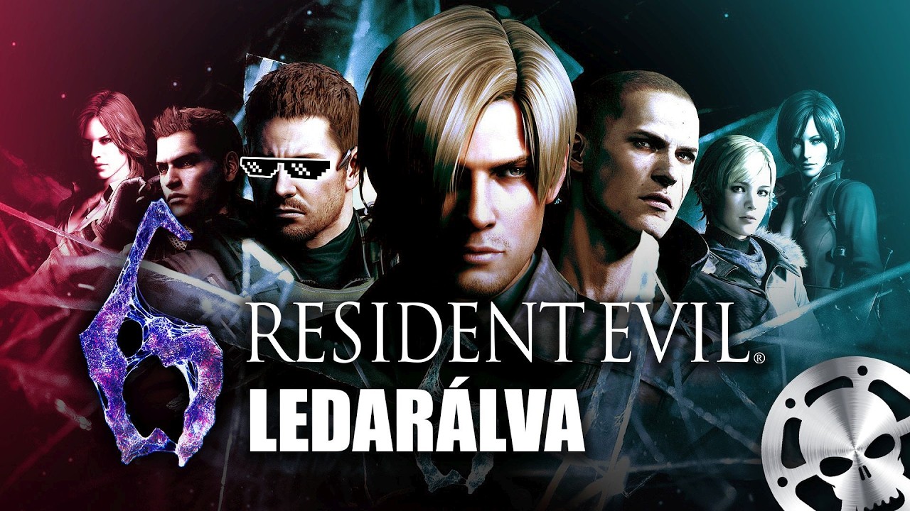 A RESIDENT EVIL 6 összes kampányának sztorija LEDARÁLVA