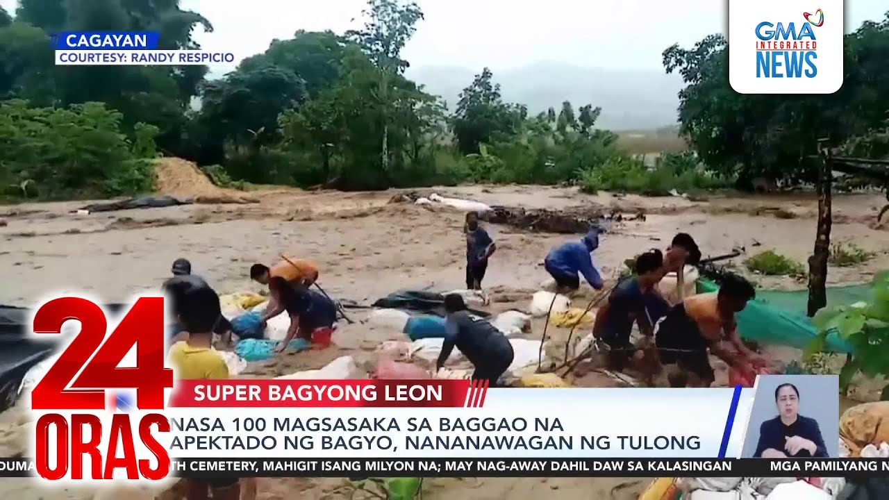 Nasa 100 magsasaka sa Baggao na apektado ng bagyo, nananawagan ng tulong | 24 Oras