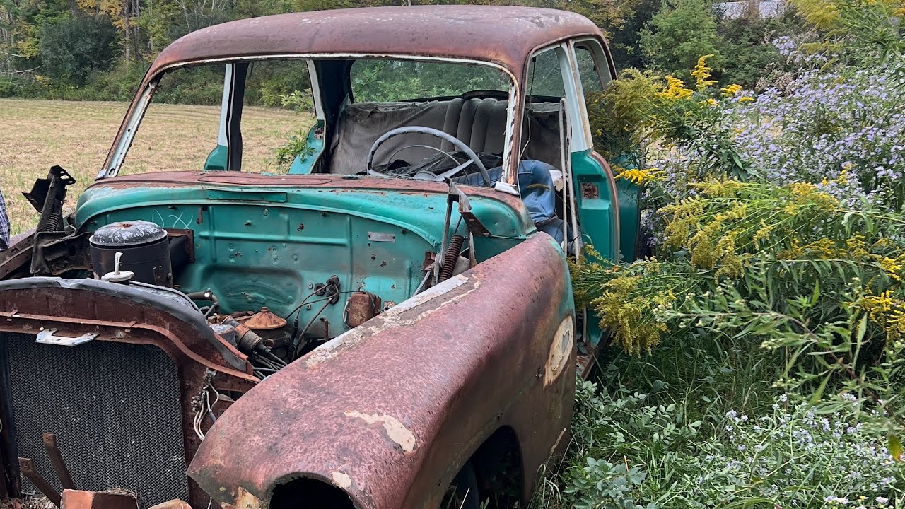 Will It Start? Abandoned 1954 Dodge Coronet Barn Find Revival & First Start + Haunted Ghost Sounds?