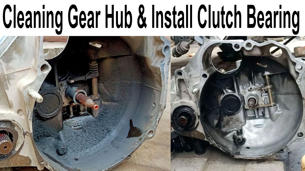 Cleaning Gear Box & Install Clutch Bearing Suzuki Mehran