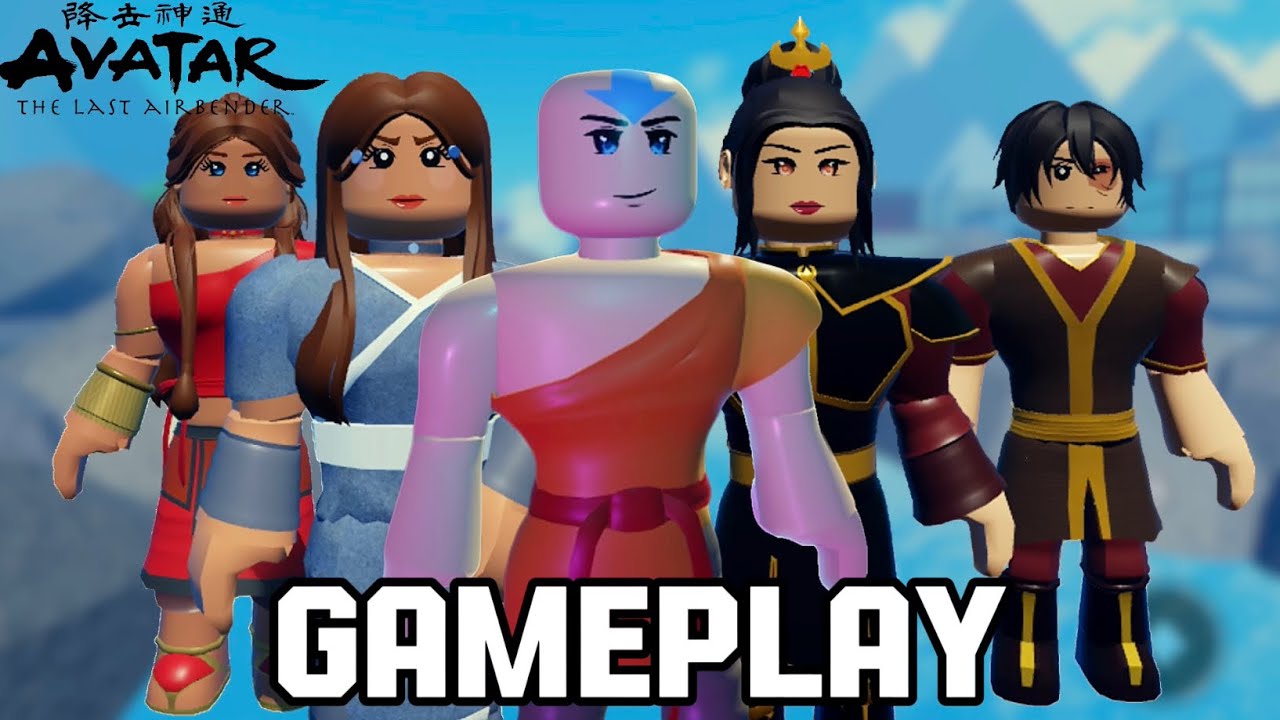 avatar gameplay (mostly aang) heroes online world roblox