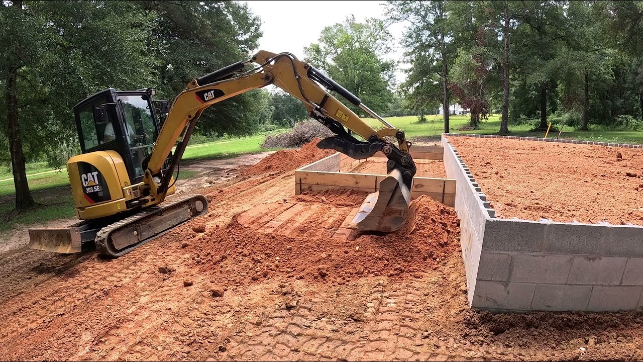 Backfilling The Foundation! Added The Front Porch!