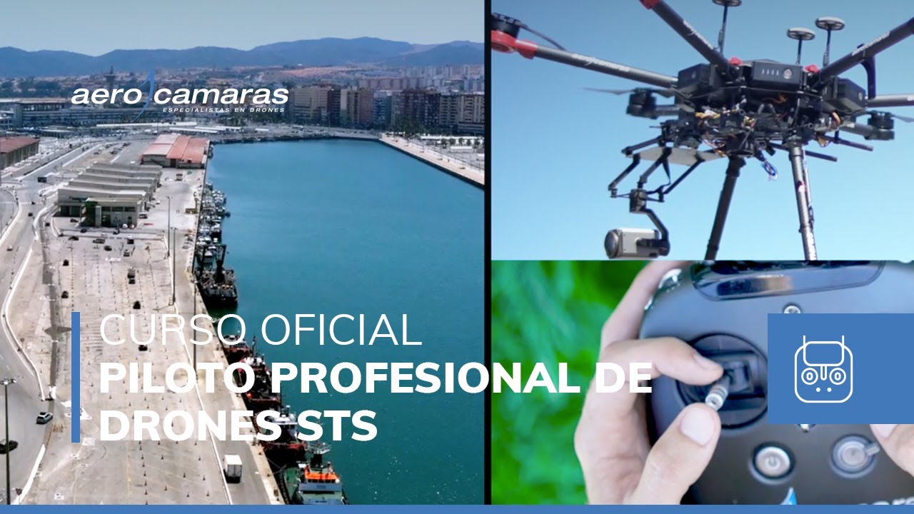 Curso oficial de piloto profesional de drones de Aerocamaras