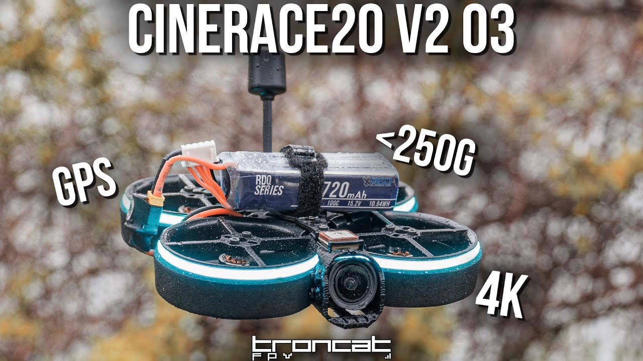 208g 4K Cinewhoop - Cinerace20 V2 O3