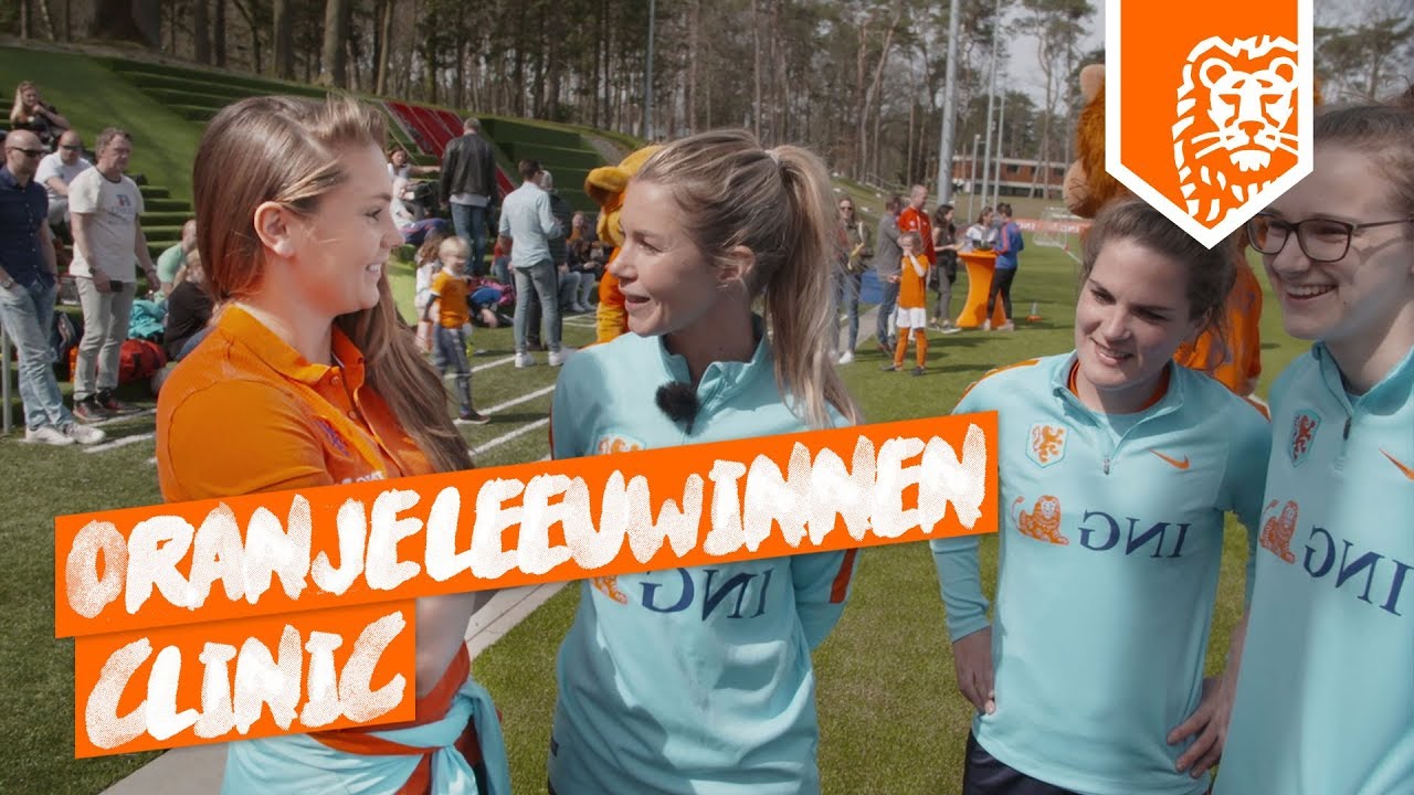 ORANJELEEUWINNEN CLINIC met ANOUK HOOGENDIJK, LIEKE MARTENS, VIVIANNE MIEDEMA EN MEER!