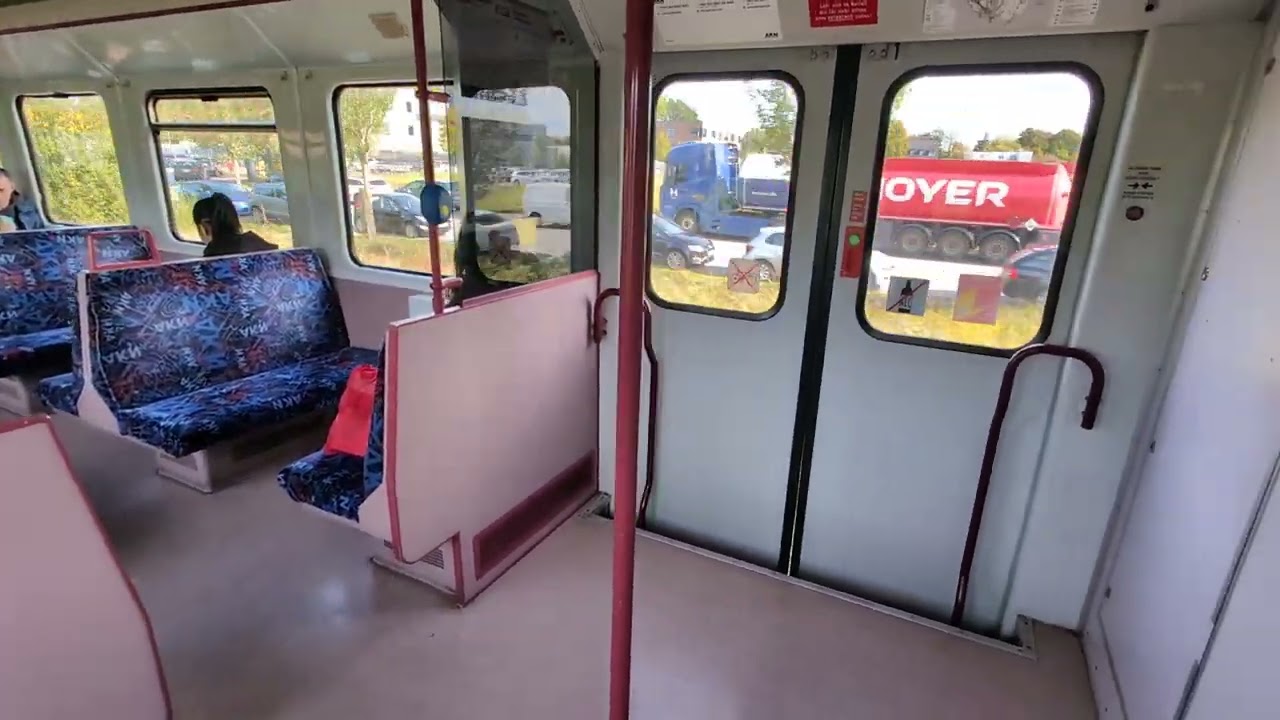 AKN-Fahrt Hamburg in Echtzeit, A1 (Typ VTA)