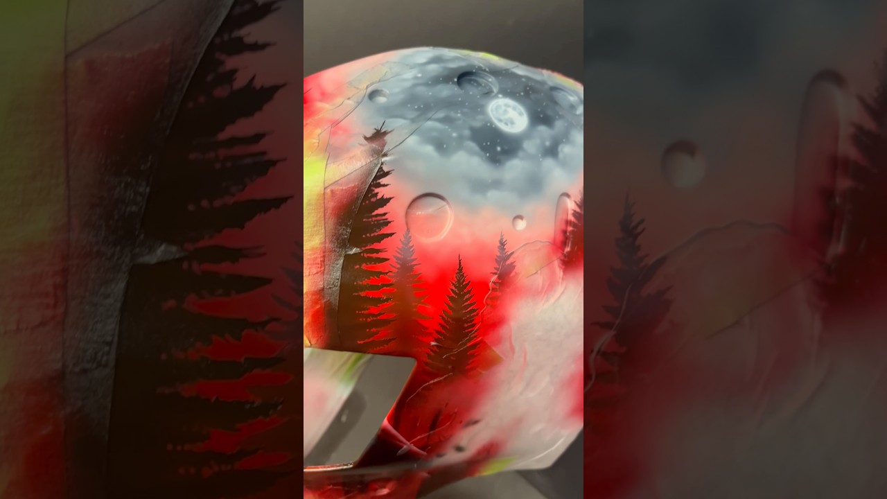 Painting Markstrom’s Jersey Devil Mask Pt.8: The Pine Barrens. 