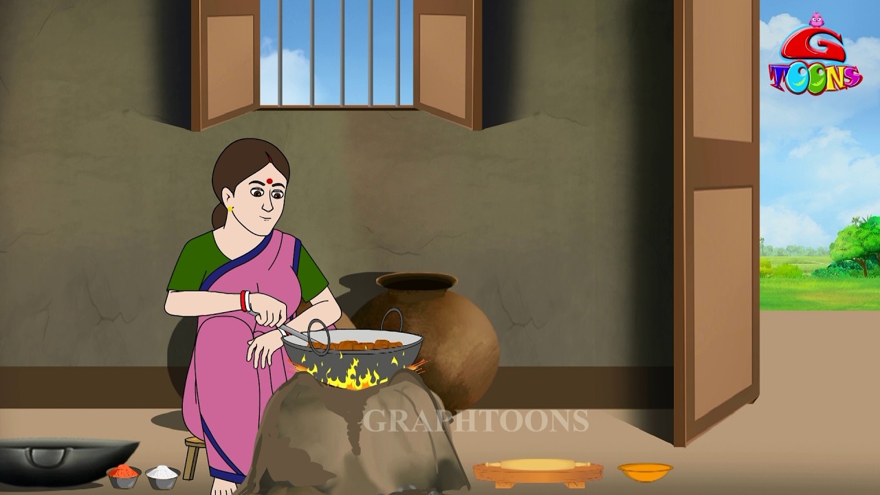 चतुर पत्नी | Chatur Patnee #kahaniya  #moralstories @GraphtoonsHindi