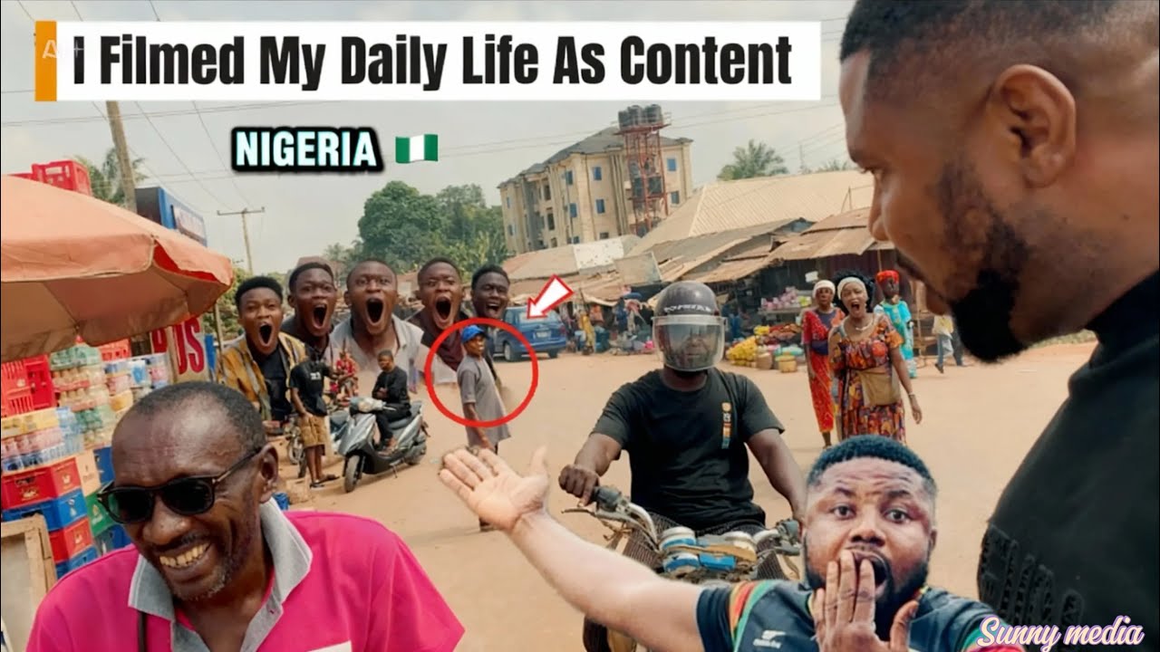 I Filmed My Daily Life As Content in Nigeria 🇳🇬 I saw a Man Who Had Been In Ghana For Years 