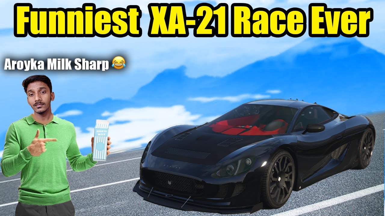The Most Funniest XA-21 Race | Arokya Sharp 😂 (Gta 5 Funny Moments) - Black Fox Tamil Gaming