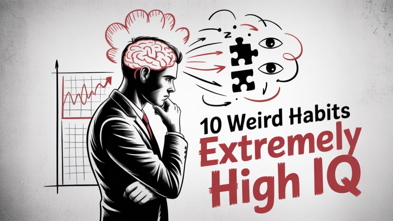 10 Weird Habits That Prove You Have an Extremely High IQ