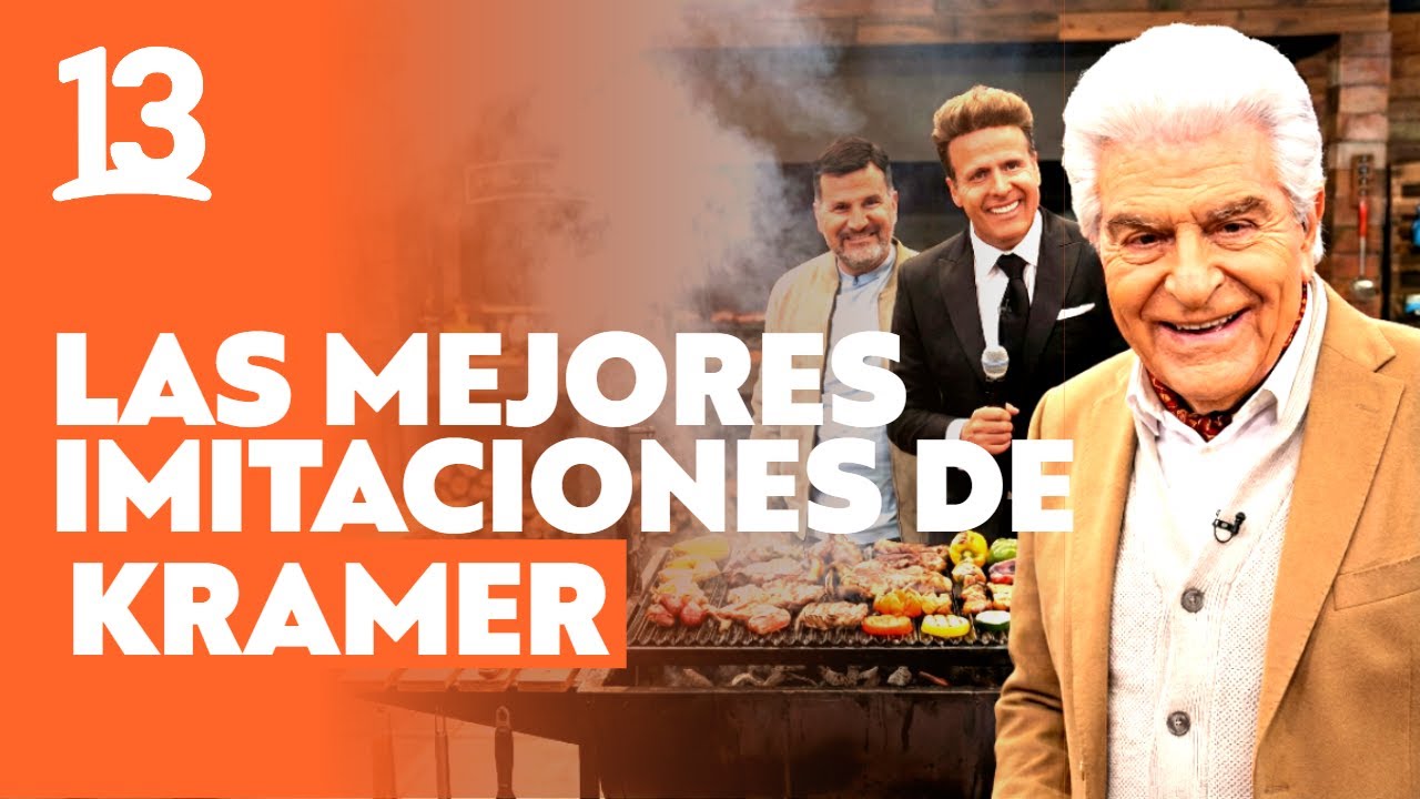 ¡Kramer se lució!: Luis Miguel, Don Francisco y Pedro Ruminot en Socios de la Parrilla