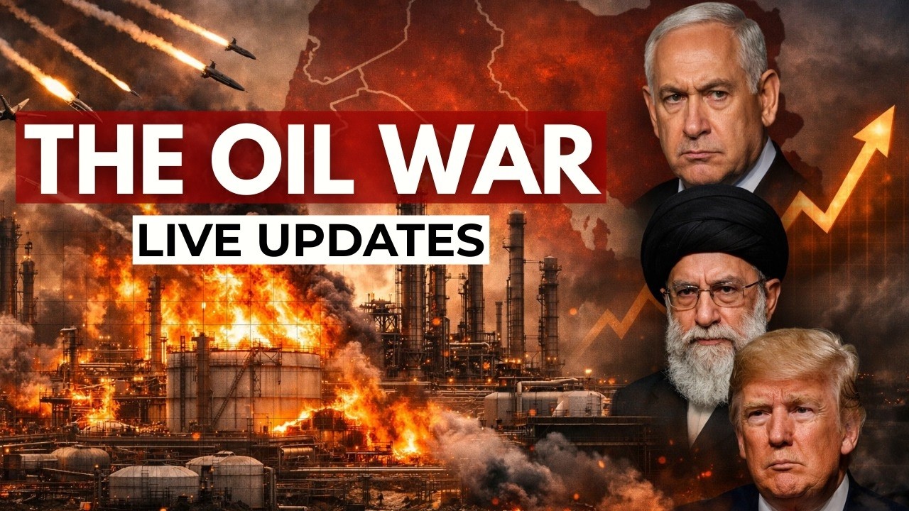 LIVE: US-Israel Iran War Updates | Missile Strikes On Gulf's Largest Oil Refineries | Oil Crisis