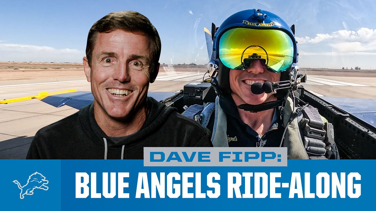 Dave Fipp: Blue Angels Ride-Along at Naval Air Facility El Centro | Detroit Lions