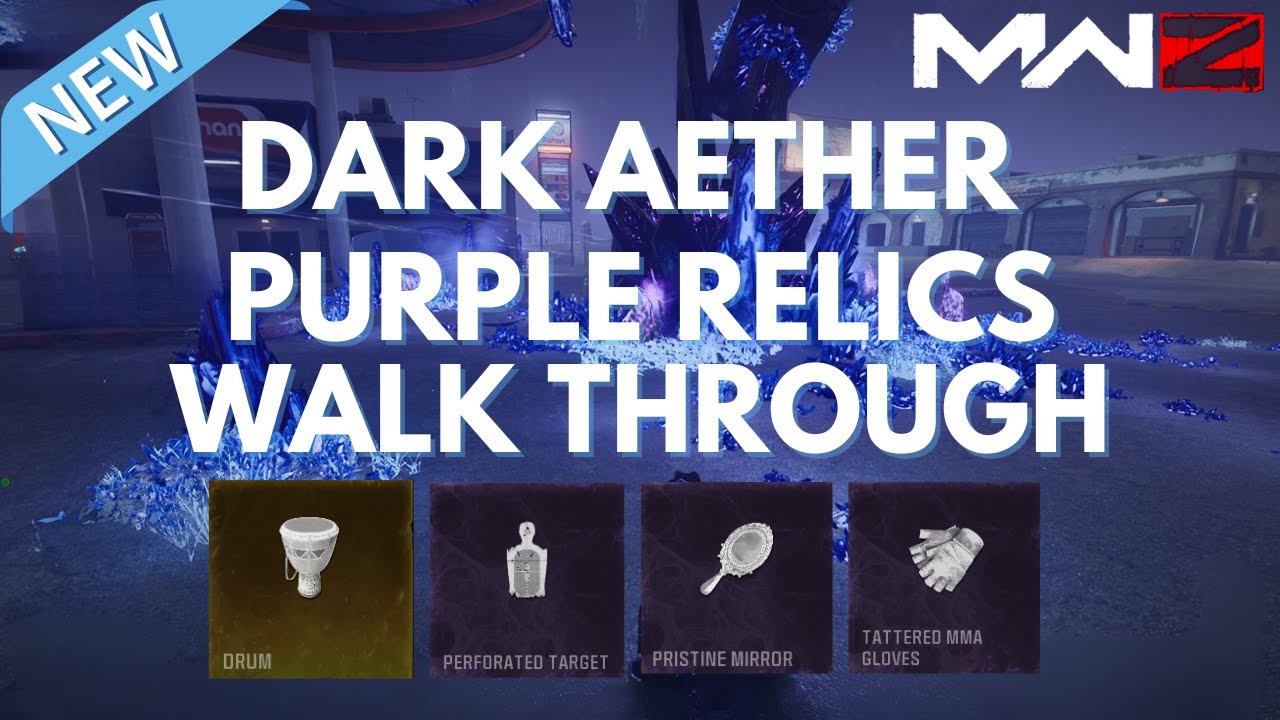 Reloaded Dark Aether Relics Walk Through (Gloves, Mirror, Target & Drum)