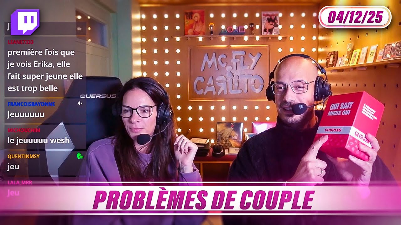 Qui Sait Mieux Qui ? avec Erika et on répond à vos problèmes de couple !