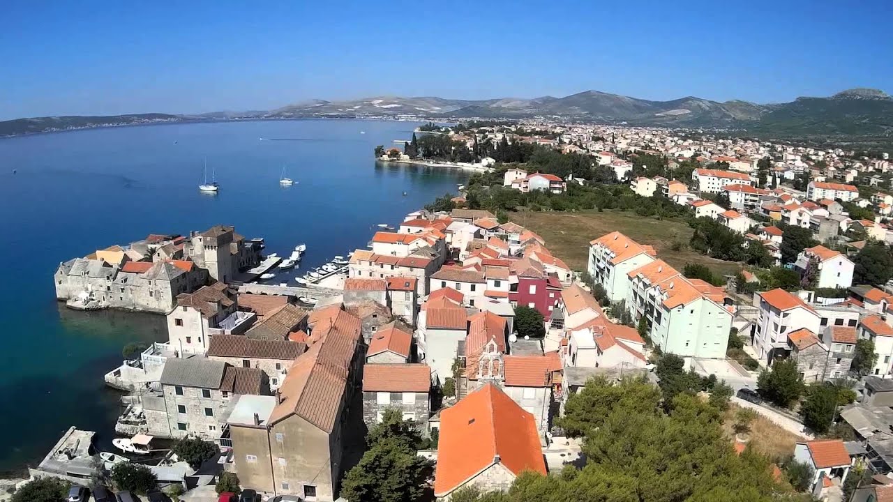 Kaštel Gomilica, dron snimka - www.Kastela.COM