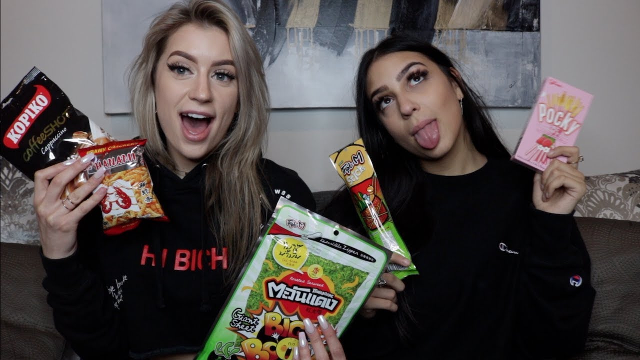 TRYING WEIRD THAI SNACKS FT. BELLA FUSCO