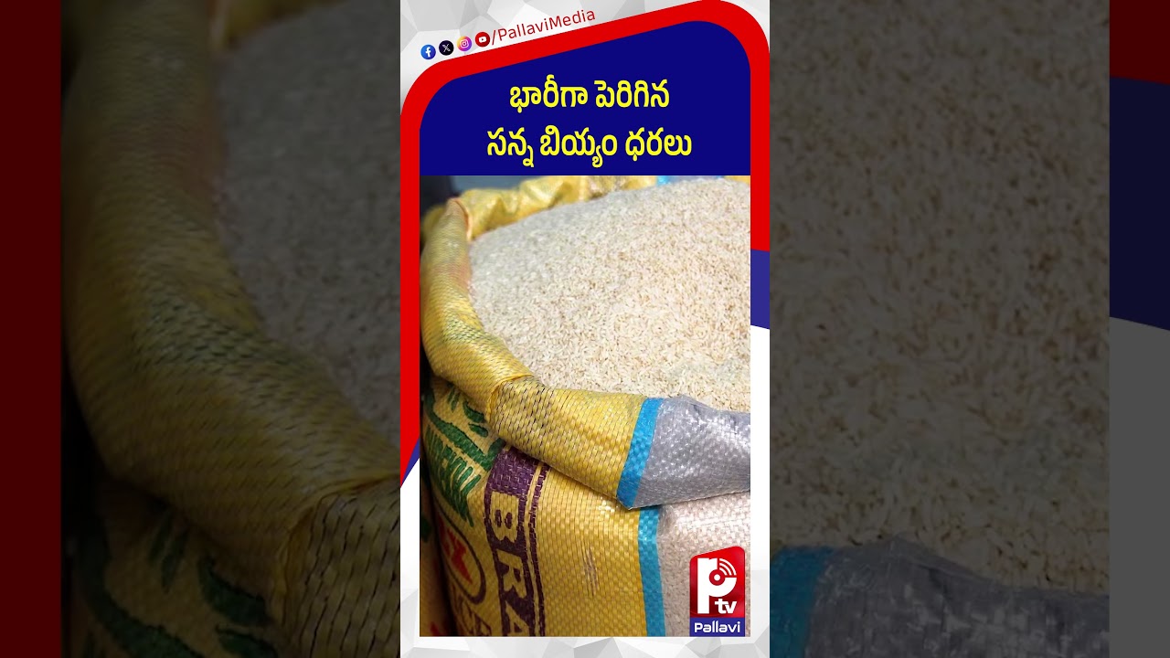 భారీగా పెరిగిన సన్న బియ్యం ధరలు | big shock for people on rice | Price Hike | Pallavi Tv