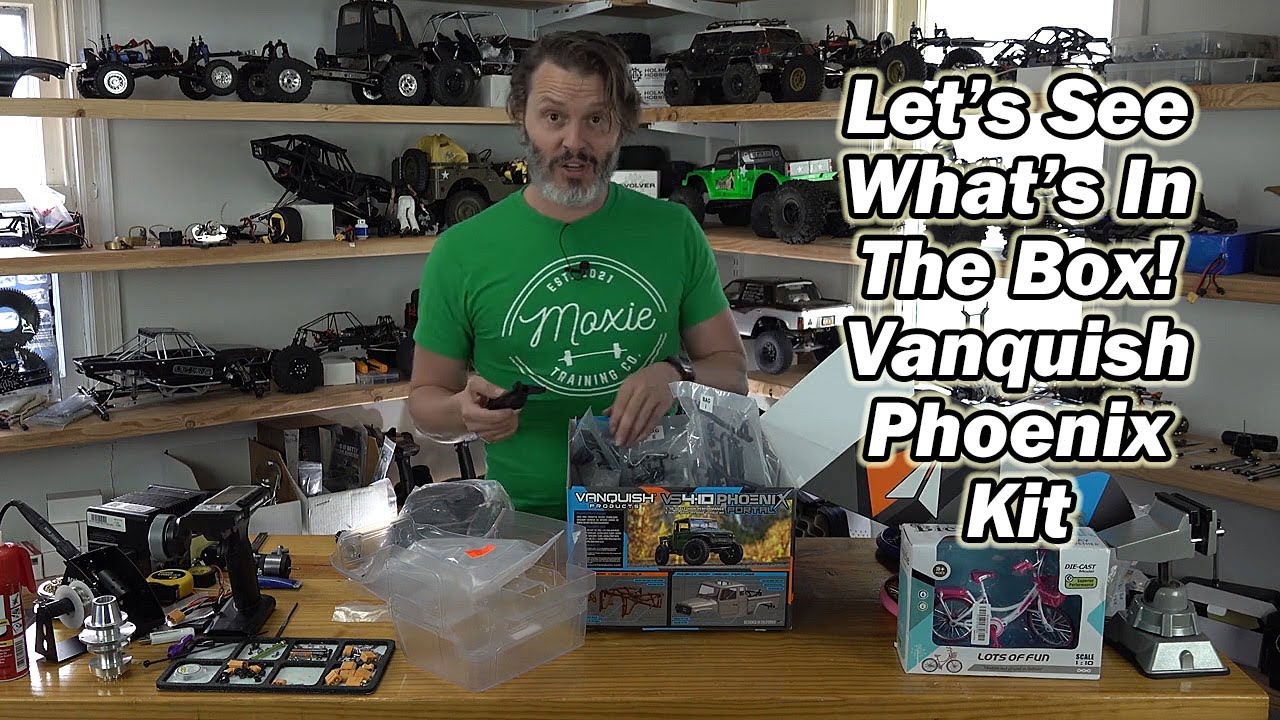 An Unboxing Actually Worth Doing - Vanquish VS4-10 Phoenix RC Crawler Kit - Holmes Hobbies