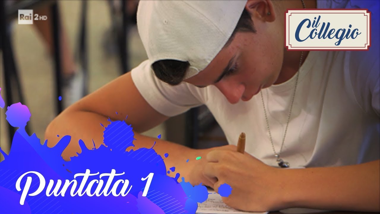 Il discorso del preside e il test d'ingresso - Prima puntata - Il Collegio 3