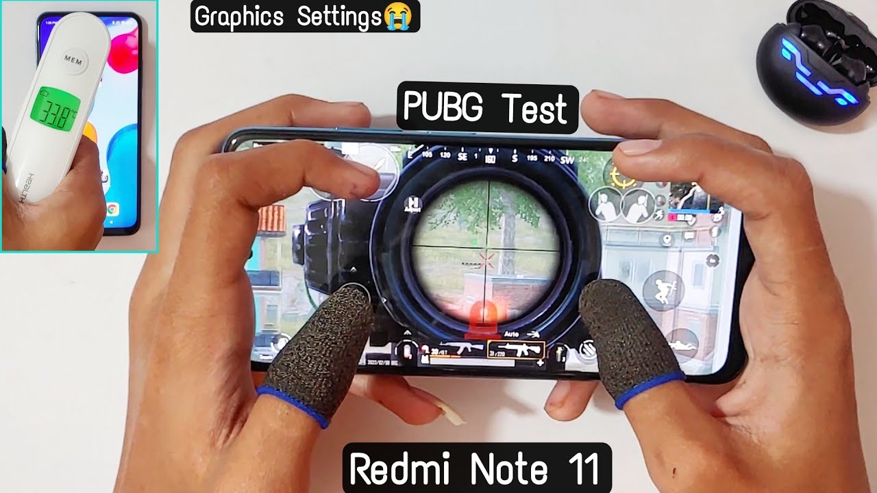 Redmi note 11 PUBG Test & PUBG Graphics Settings | PUBG 60fps Config🔥