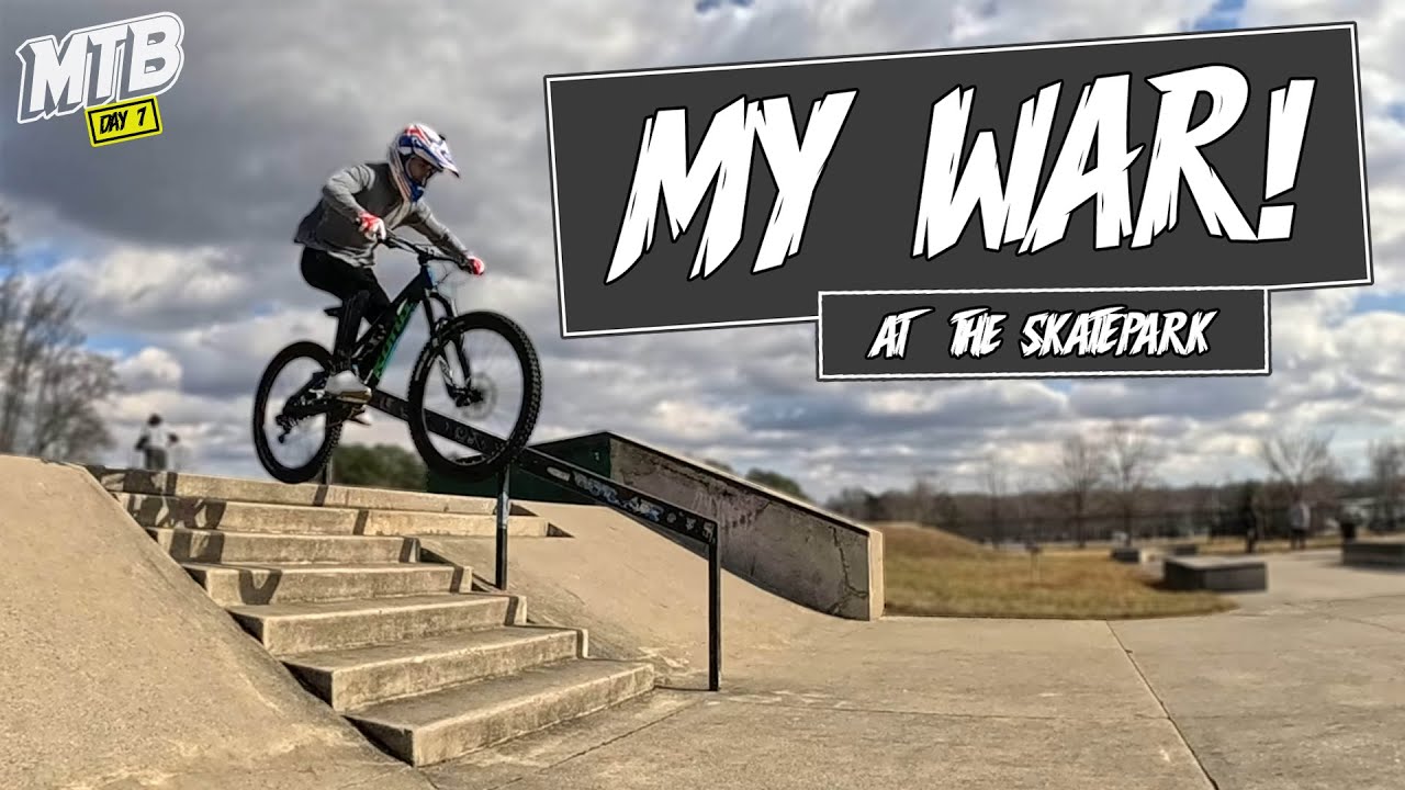 Dealing with Fear - MTB Progression Day 7 | Glasgow Skatepark