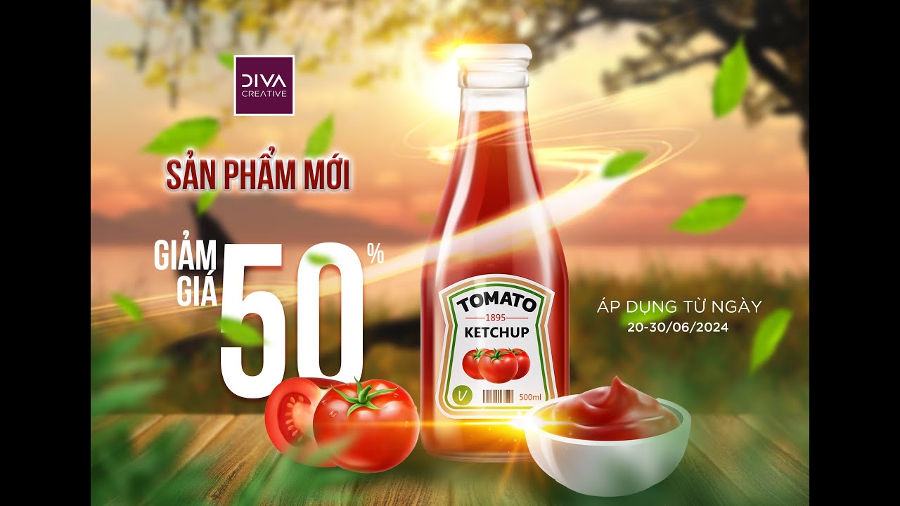 Hướng dẫn thiết kế Poster Tương | Học Photoshop