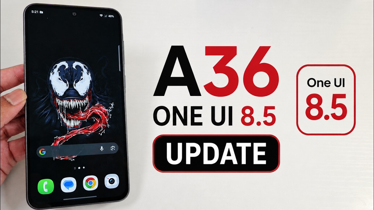 Официальное обновление One UI 8.5 для Samsung Galaxy A36! (Лучшие новые функции)