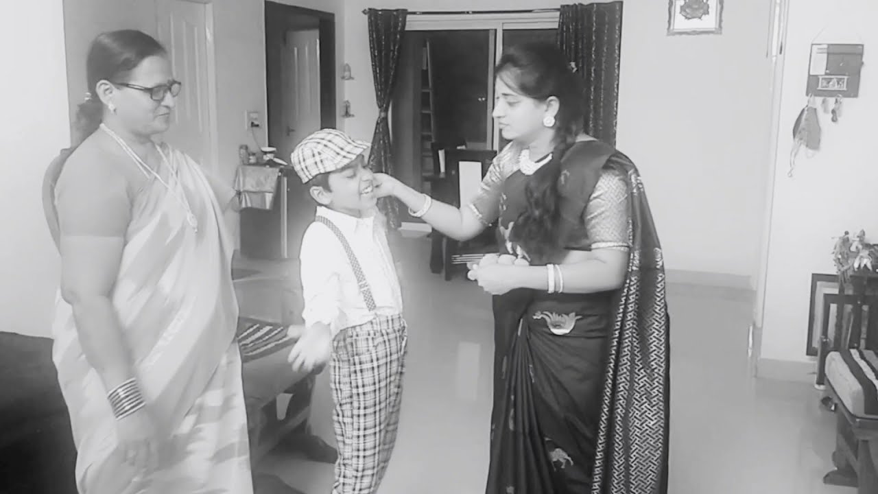 Amma Noppule skit by Sahith❤️#Best excuse for kids #Small Family Skit 👍