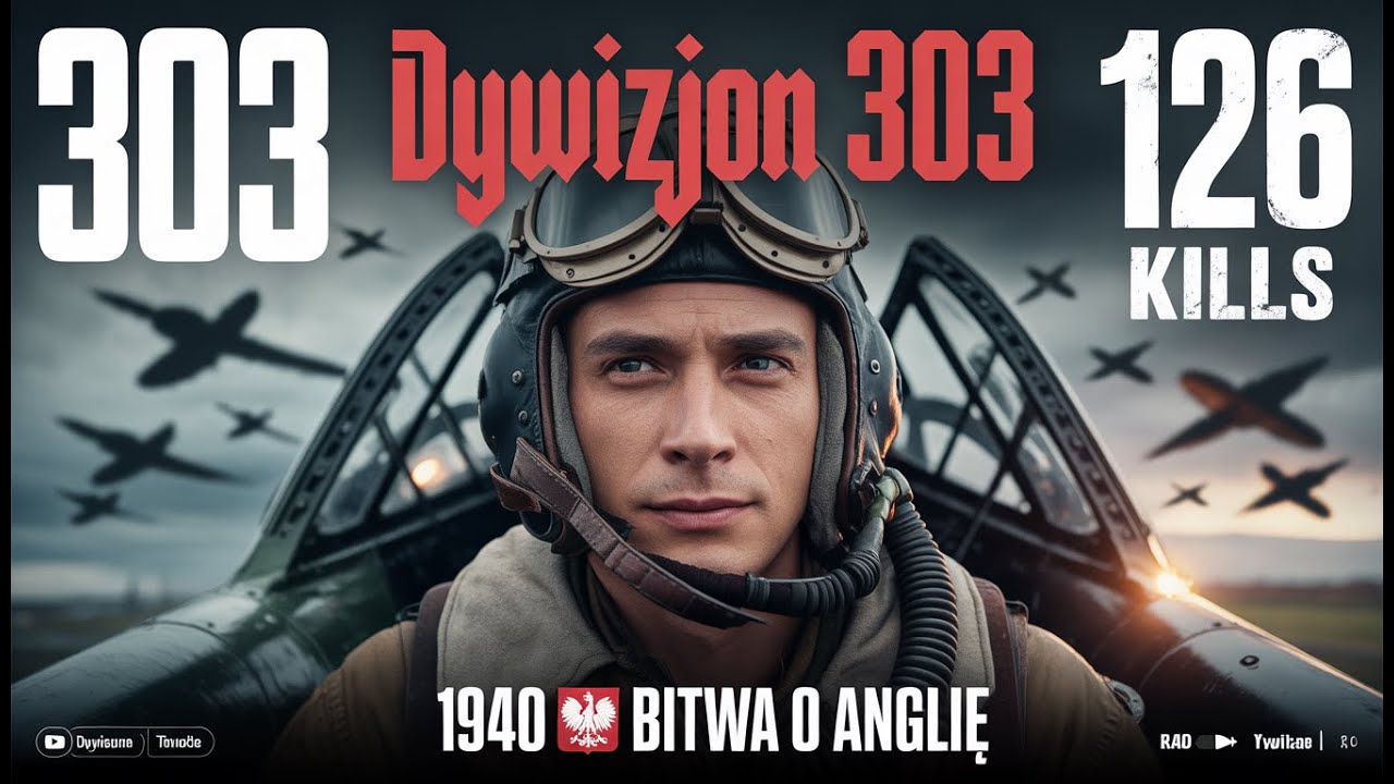 Dywizjon 303 - Polscy piloci których Brytyjczycy nie chcieli aż uratowali Anglię